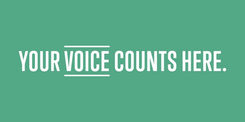your-voice-counts-here