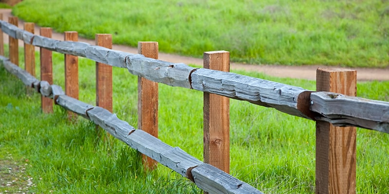 property fence line