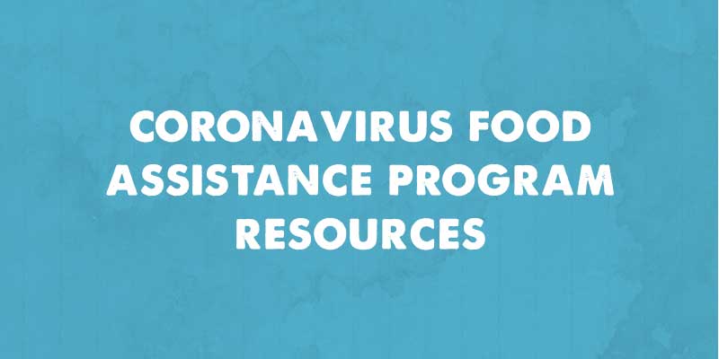 coronavirus food assistance program image